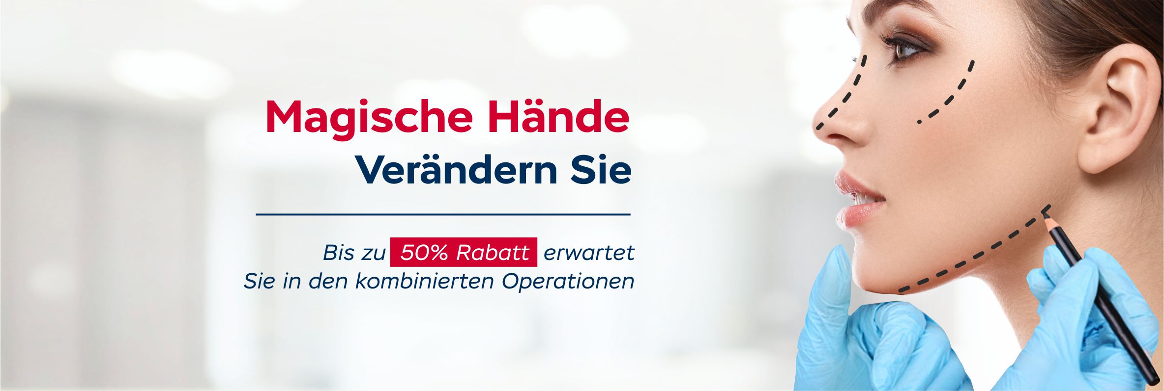 Ana Sayfa 1 Zurich Klinik Homepage -Kombinerte OP Rabatt Banner